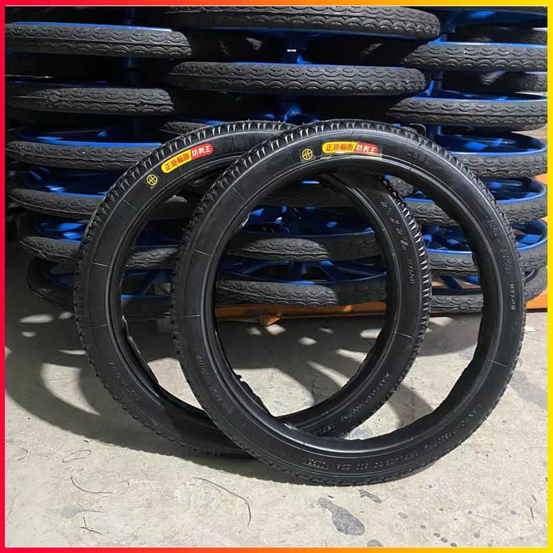 Construction Site Wheelbarrow 26x2 1/2 Tire Flatbed Cart Mortar Cart Frame Cart Dump Cart Inflatable Outer Tire Inner Tube