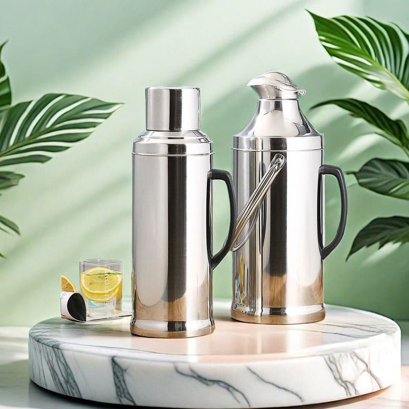 Stainless Steel Thermos Shell, Bottle Cover, Insulated Water Bottle Shell, Hot Water Bottle Shell, Tea Bottle Shell, Large Capacity