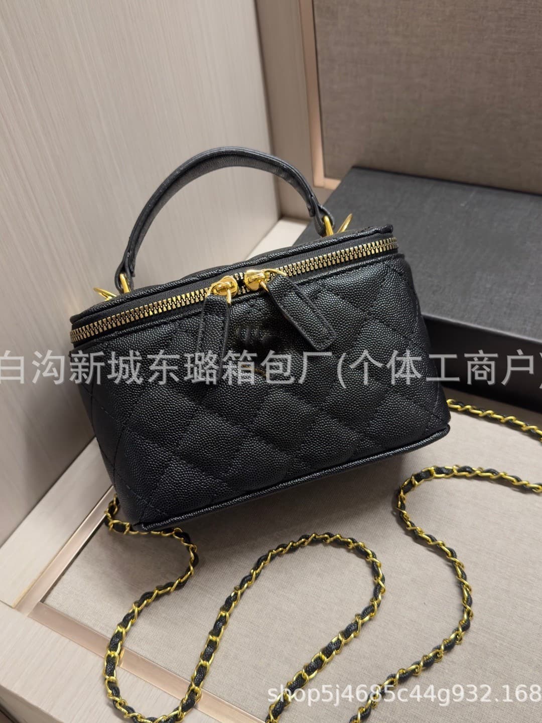 Chain Square Bag 2026 Spring New Style Shoulder Crossbody Bag Handbag Small Chanel-Style Women's Bag Diamond Quilted Cosmetic Bag