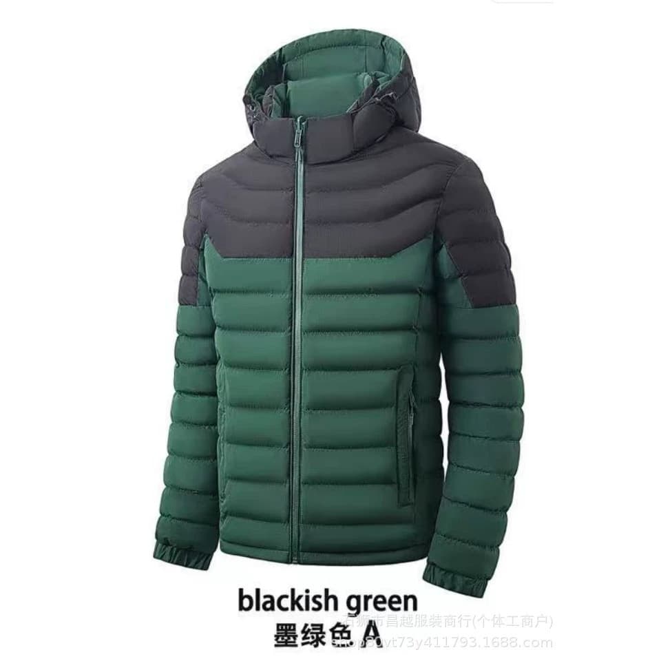 Foreign trade new style rib cotton coat, double-sided thickened cotton coat, men's loose autumn and winter cotton coat, cross-border manufacturer wholesale