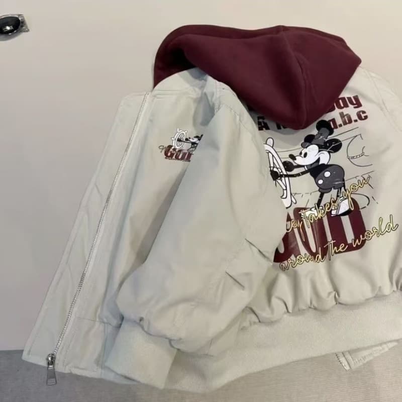 Boys' Jacket Fall/Winter 2025 New, Quilted Thickened Stylish Baseball Jacket for Boys and Girls, Warm and Fashionable