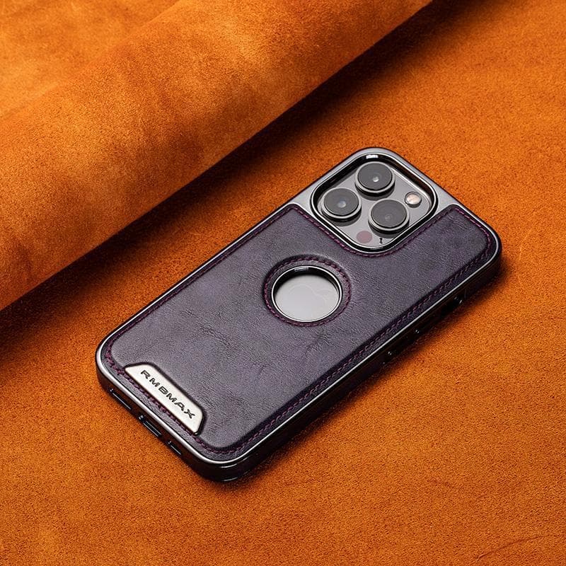 Suitable for Apple 16promax mobile phone case magnetic iPhone15 all-inclusive 14 high-end ip13 business 12 men's leather case