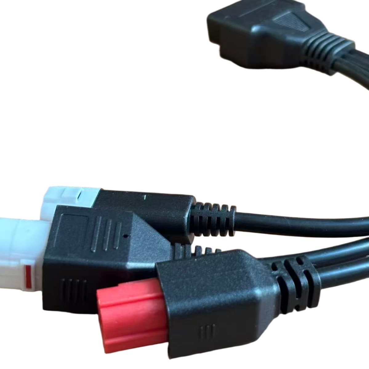 Compatible with Yamaha 3+4pin to OBD 16pin 3-pin Yamaha 4-pin motorcycle adapter cable