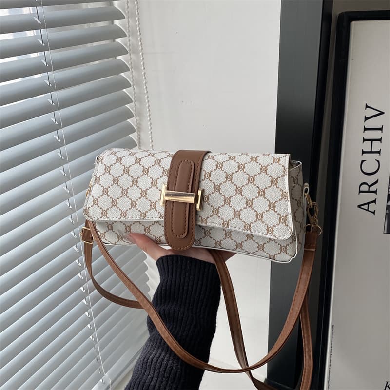 20256 New Trendy Retro Fashion Square Bag for Women, Handbag Shoulder Crossbody Bag