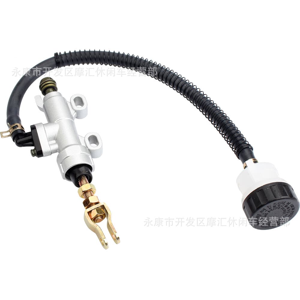 Off-Road Motorcycle ATV Beach Bike Street Bike Sports Car Accessories: Single-Piston Oil Pump, Foot Brake Pump with Cup, Rear Master Cylinder