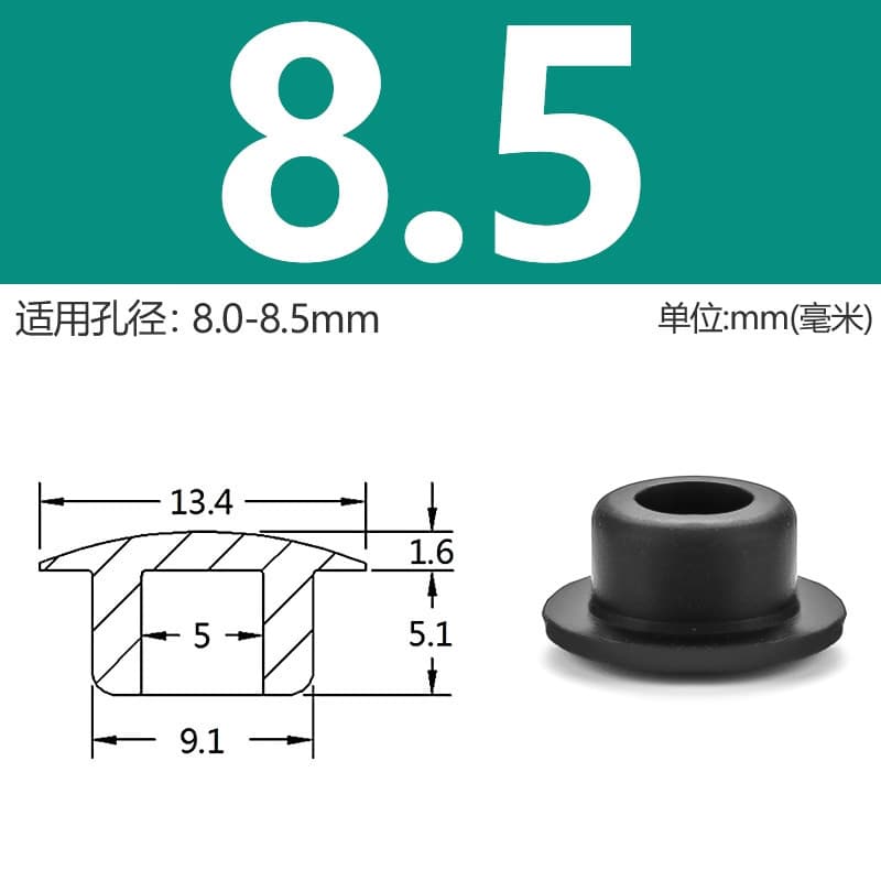 Silicone Plugs Rubber Stoppers Anti-Collision Round Rubber Plugs Soft Silicone Plugs for Hole Plugging Leak Sealing Blind Caps