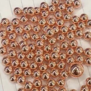 6MM, 8MM gold no-hole round beads electroplated AB color acrylic round beads earth beads color spray painted round beads