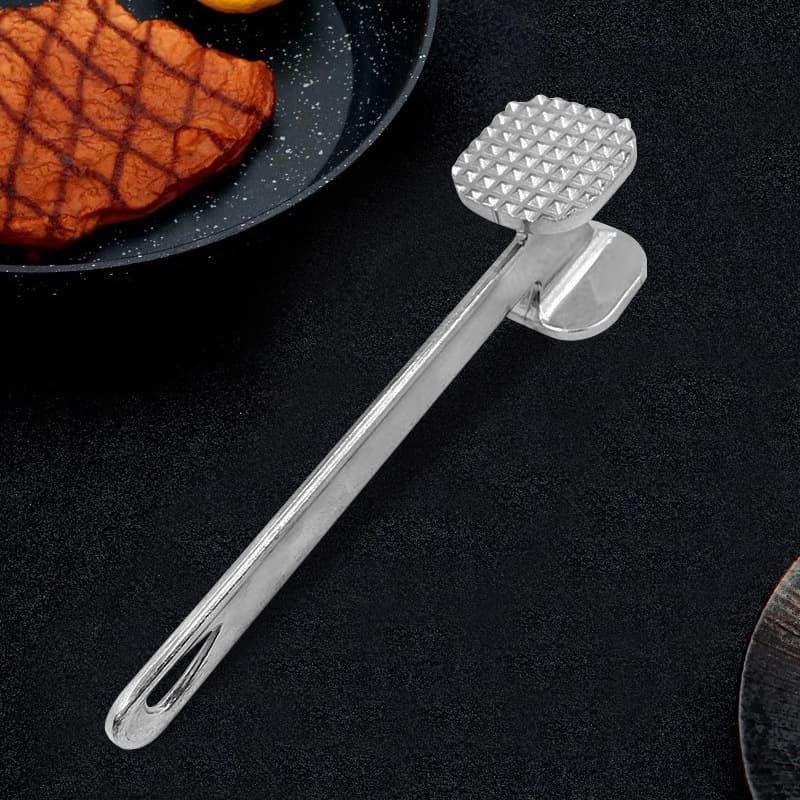 Meat Tenderizer Double-Sided Steak Mallet Kitchen Tool for Tenderizing and Loosening Meat