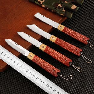 Outdoor Folding Knife Camping Survival Knife High Hardness Multi-function Pocket Knife Outdoor Survival Folding Knife Self-defense Tool