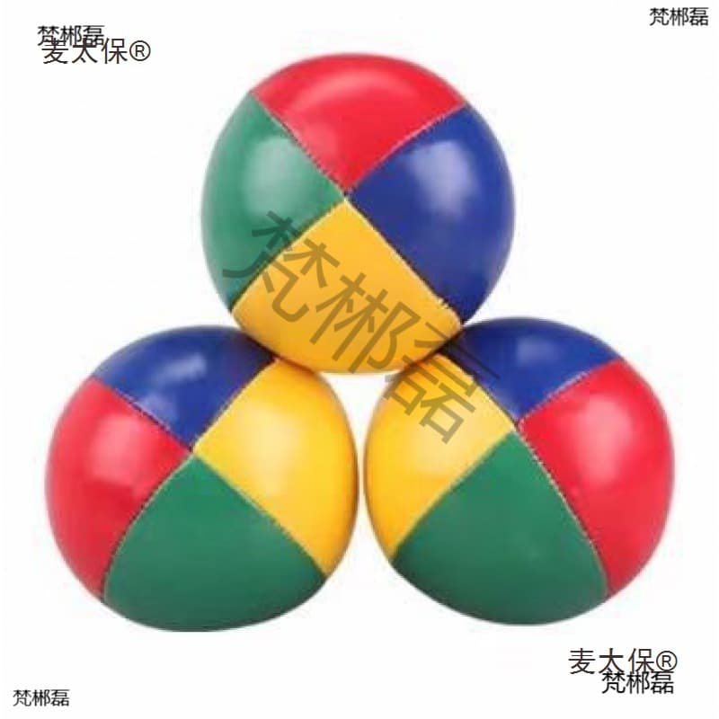 Juggling balls acrobatic prop, hand-thrown balls, sandbag balls, hand skill balls, skill performance, clown, Metabowerke