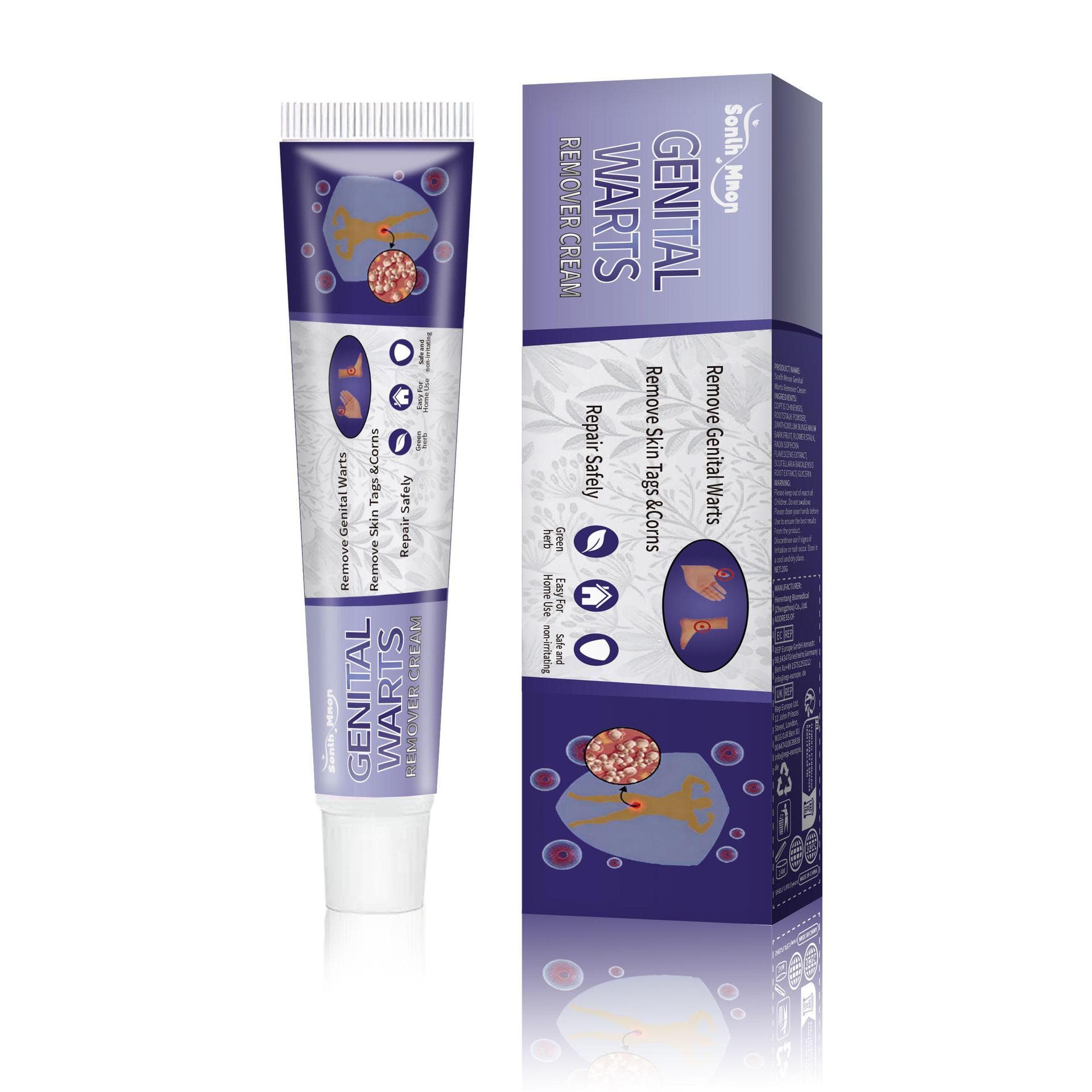 Sonlhmnon Wart Care and Health Care Ointment, Gentle Cleansing Skin Care Ointment for Body and Face, External Use Ointment