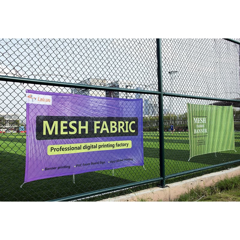 Amazon Exclusive Heat Transfer Banner Outdoor Mesh Fabric Advertising Outdoor Event Fence Cover Banner