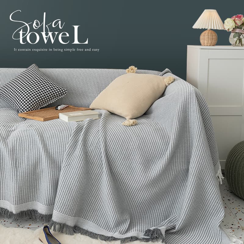 Manjia Home Ins Style Nordic Full Cover Sofa Towel Universal Full Cover Sofa Cloth Sofa Cover Blanket