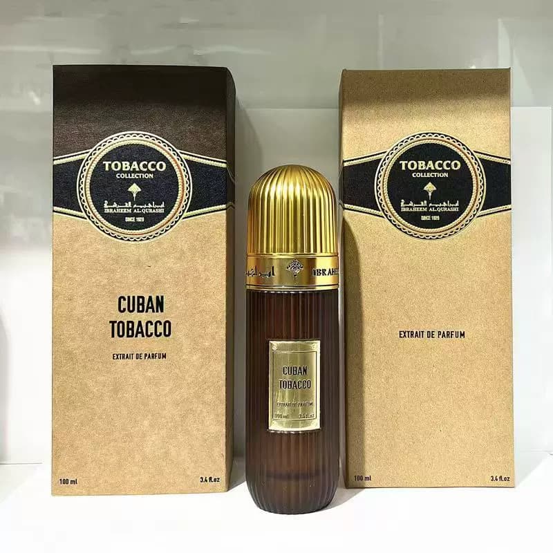 High-quality cross-border hot model CUBAN TOBACCO tobacco pipe perfume with long-lasting fragrance Dubai Middle East Arabian batch