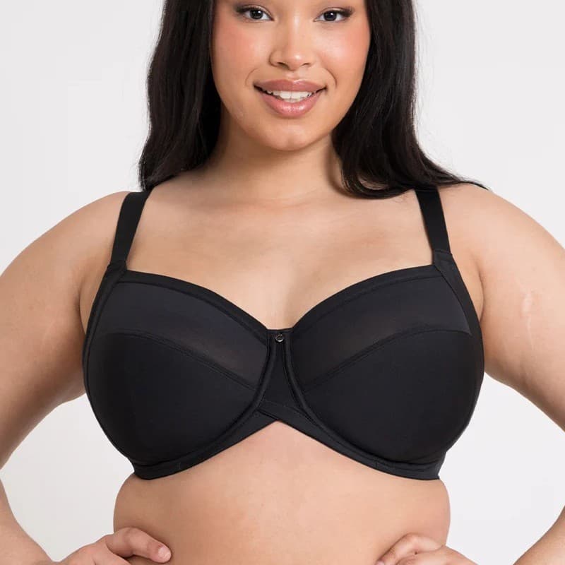 Curvy Kate Minimizer Bra Ultra-Thin Underwire Bust Reduction Anti-Sagging