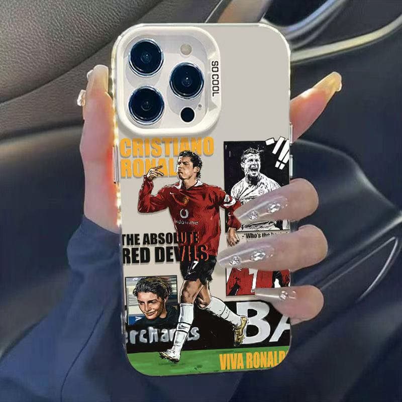Football Soccer Shoe Compatible iPhone 16 Pro Max Case Apple 12 Sports Style 14 Pro Color Silver 13 Hard Shell