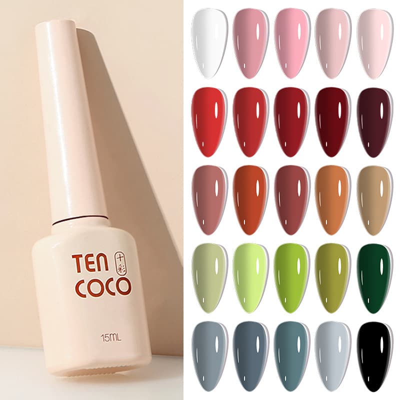 2024 New Style 60 Colors 15ML Gel Nail Polish, Salon Special Color Gel Nail Polish Wholesale Set