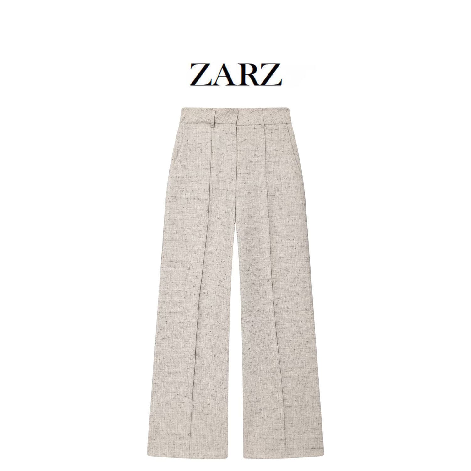 ZARZ self-made European and American style new women's clothing, foreign style, fashionable and casual, structured loose pants 4043/252