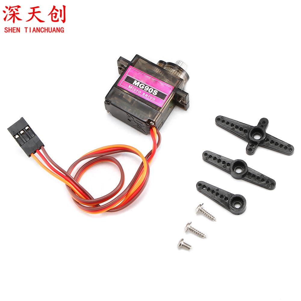 MG90S Metal Gear Servo for 3D Smooth Flying 450 Electric Helicopter Swashplate