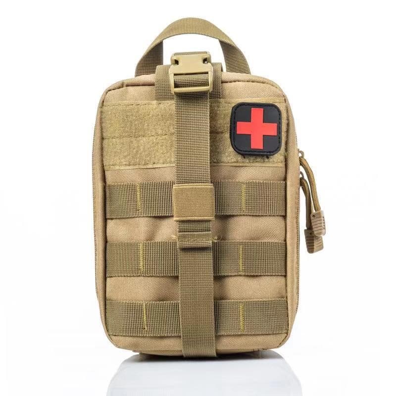 Tactical Medical Bag Accessory Camouflage Outdoor Climbing Portable Waist Bag Waterproof Oxford Cloth Unisex Sports Waist Pouch
