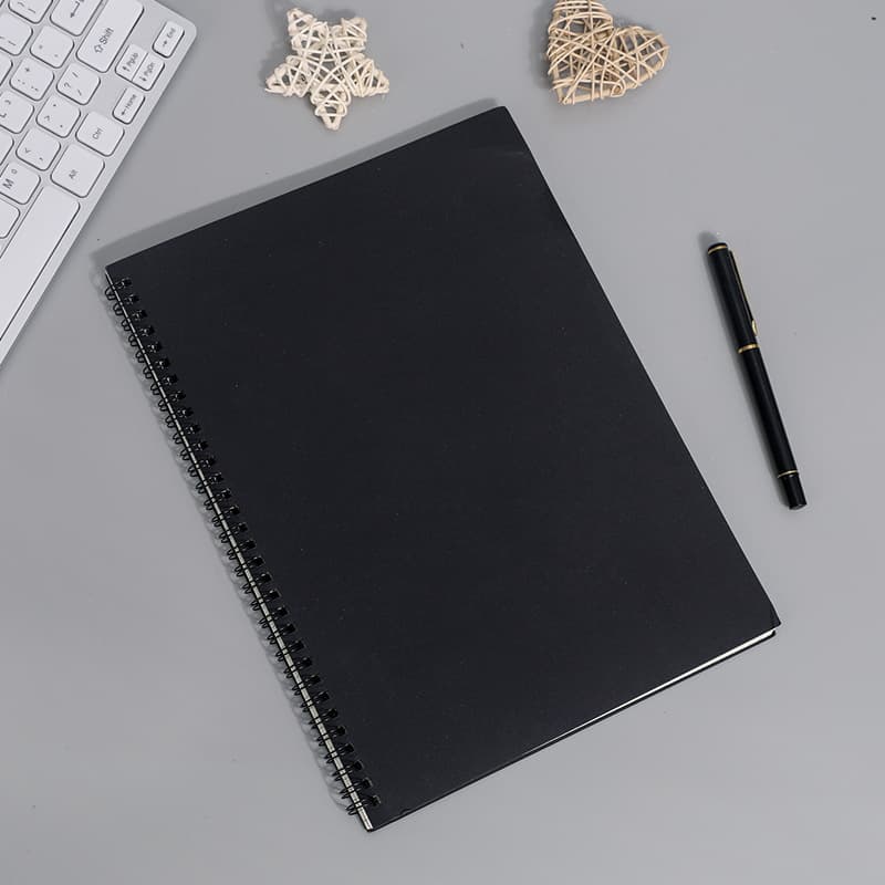 A5 Spiral Notebook Blank Grid Lined Dot Grid Square Grid Simple Export Notepad Custom
