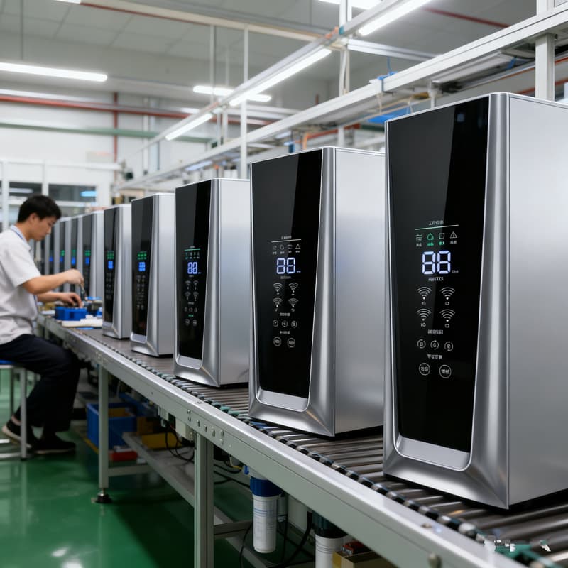 Factory Customized Direct Drinking Household RO Reverse Osmosis Under-sink Water Purifier, High-flow Filter