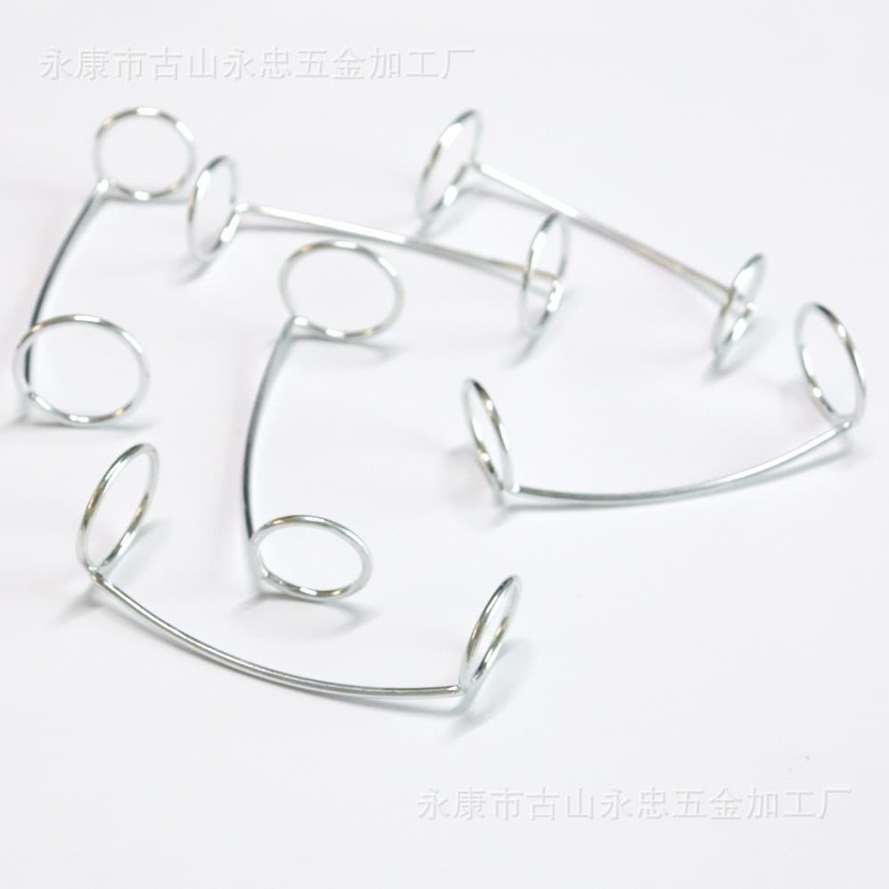 Calendar Accessory Rings DIY Activity Open Two-Ring Binding Rings for Recipe Album Storage Three-Hole Calendar Rings Double Ring Decoration