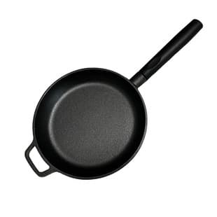 Splash-Proof, Heat-Resistant Bakelite Pan, Home Use, Non-Stick Frying Pan, Oil-Collecting Design, Egg Pan, Crepe Pan, Chinese-Style Frying Pan