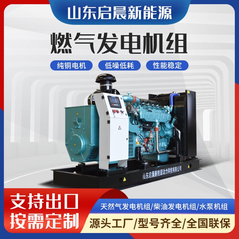 150kW Natural Gas Generator Set Oilfield Associated Gas Power Generation Biogas Generator Natural Gas Power Equipment