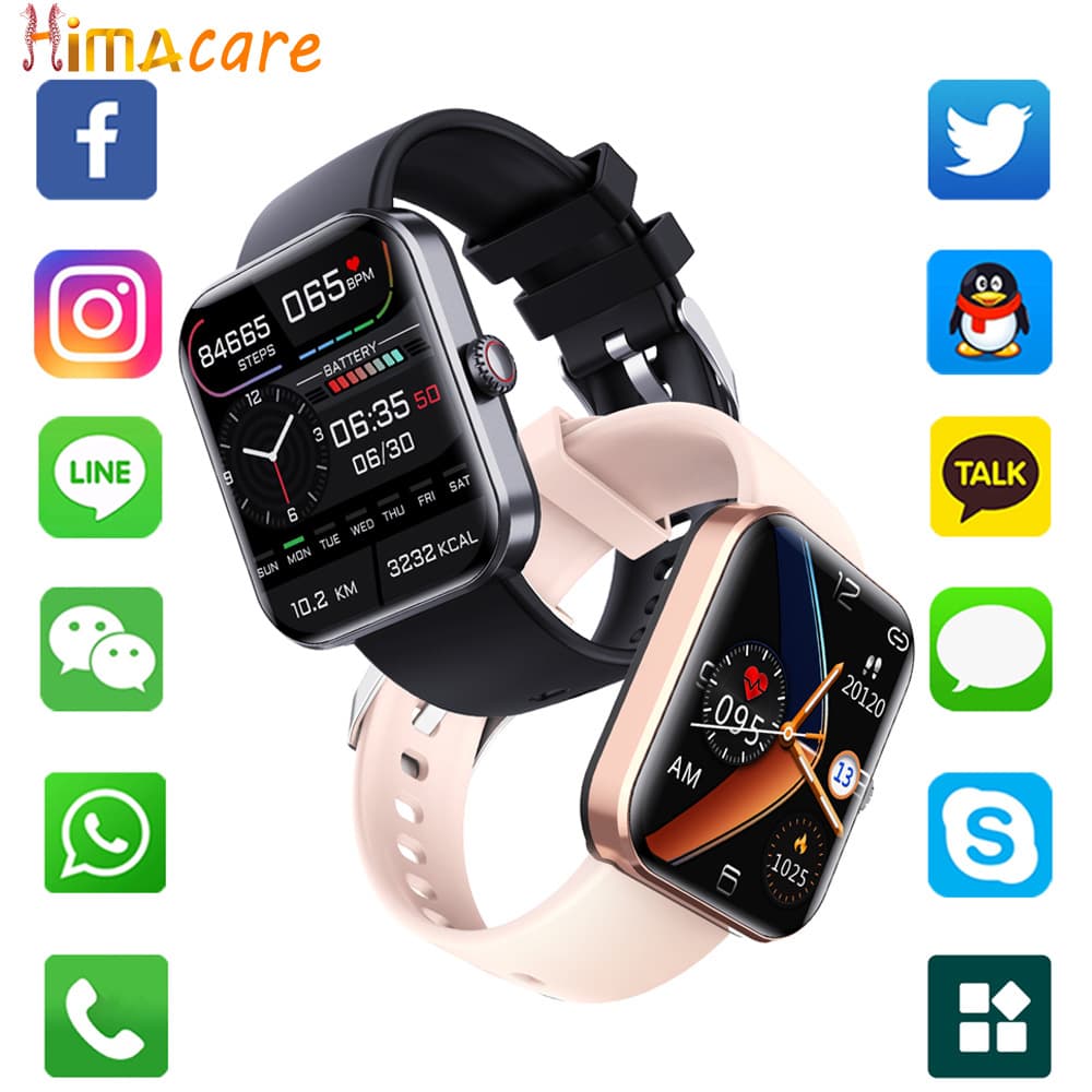 Smart Watch F57L Real-Time Blood Glucose Heart Rate Blood Oxygen Calibration Monitoring Sports Watch for Men and Women Factory Direct Sale
