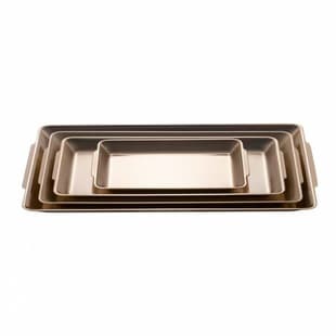 Korean-style aluminum plate tray square sushi flat plate snack tray oven flatware tray barbecue tray
