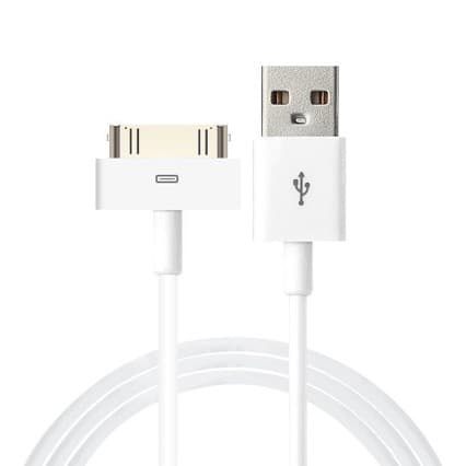 Old Model Apple iPad 2nd Gen 3rd Gen Tablet Charging Cable Wide Head Old Apple Universal iPod Old iPhone 4S
