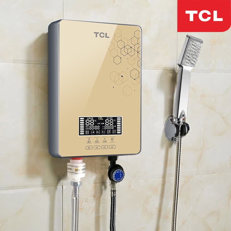 TDR-70TM7000W Instant Electric Water Heater, Home Bathing Kitchen Small Fast Heating Hair Salon Energy-saving
