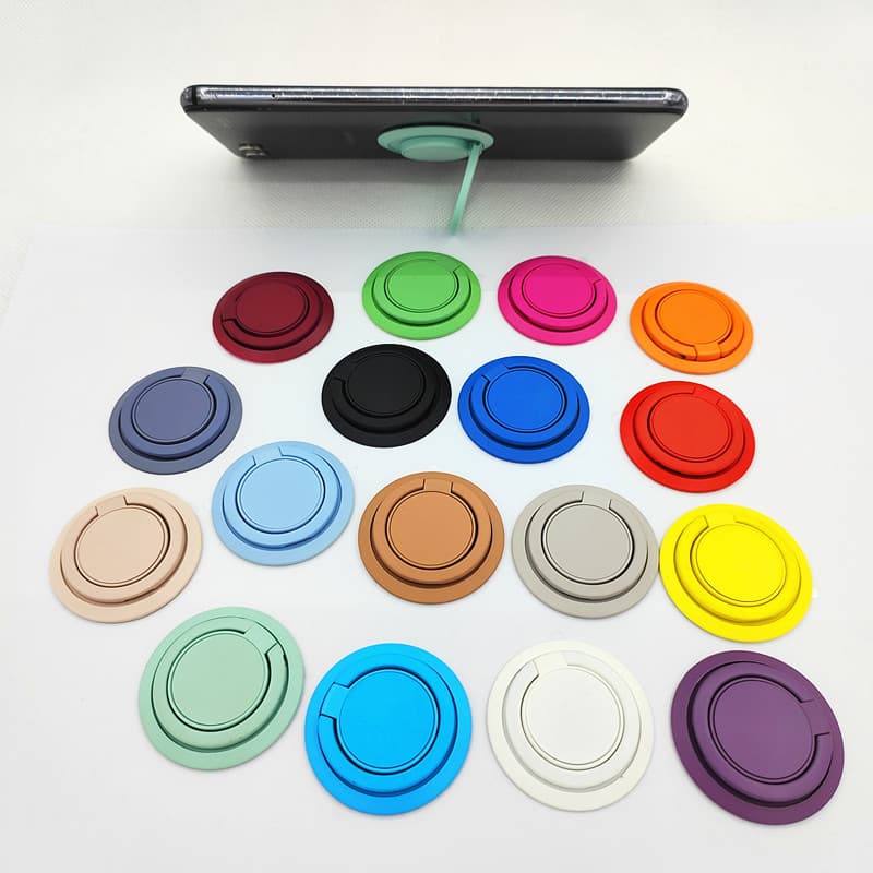 Adhesive disc ring buckle with mobile phone case, painted ring holder, power bank, car magnetic mobile phone holder