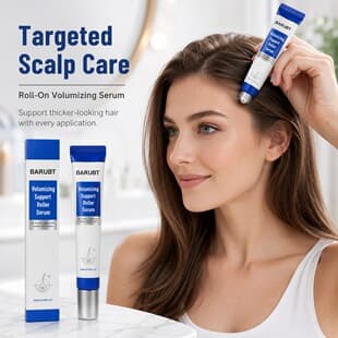 Cross-border Volumizing Hair Roll-on Serum, Lightweight Texture, Scalp Care, Refreshing Hair, Convenient Design