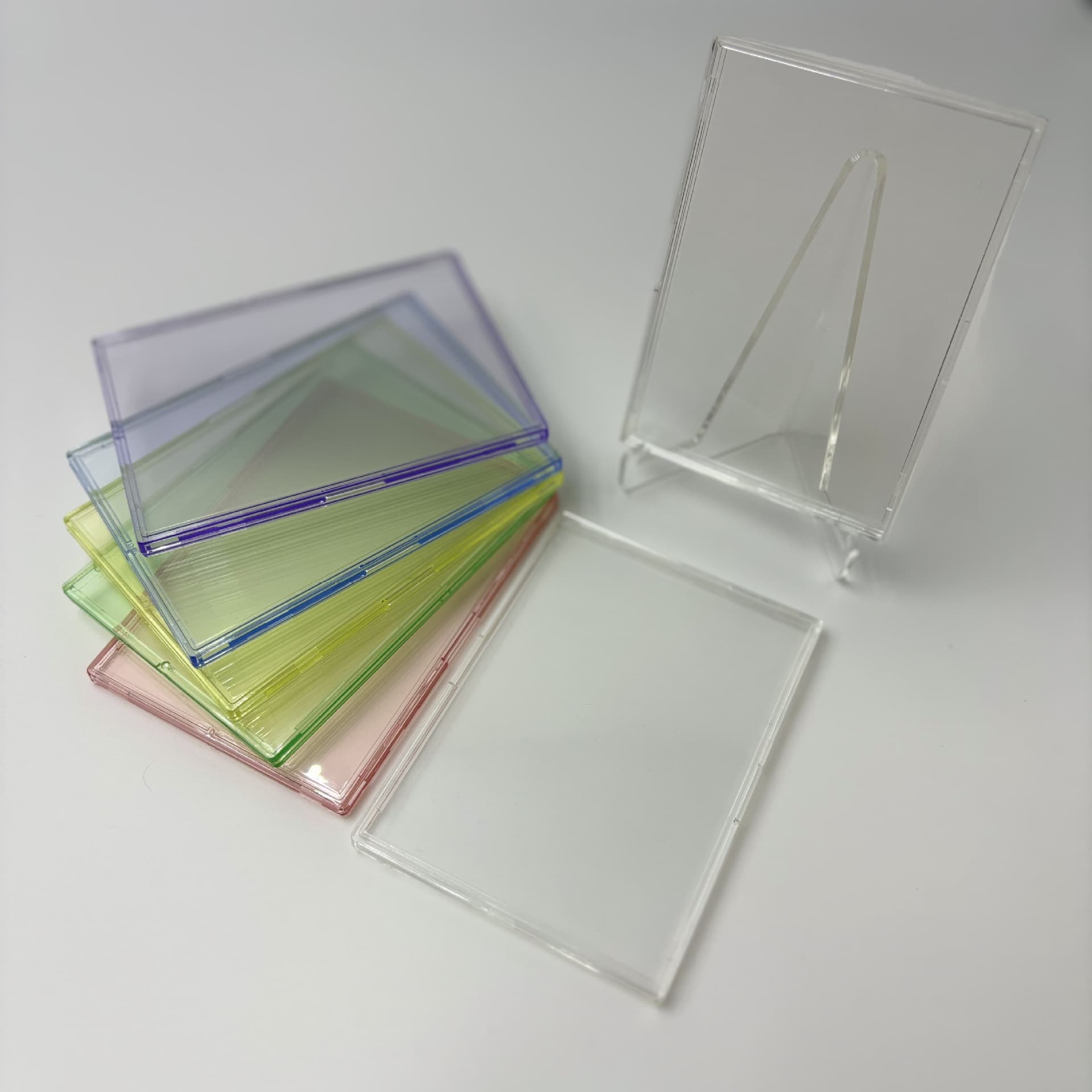 Shell card brick star card acrylic card transparent collection card protective sleeve game card display frame card sleeve