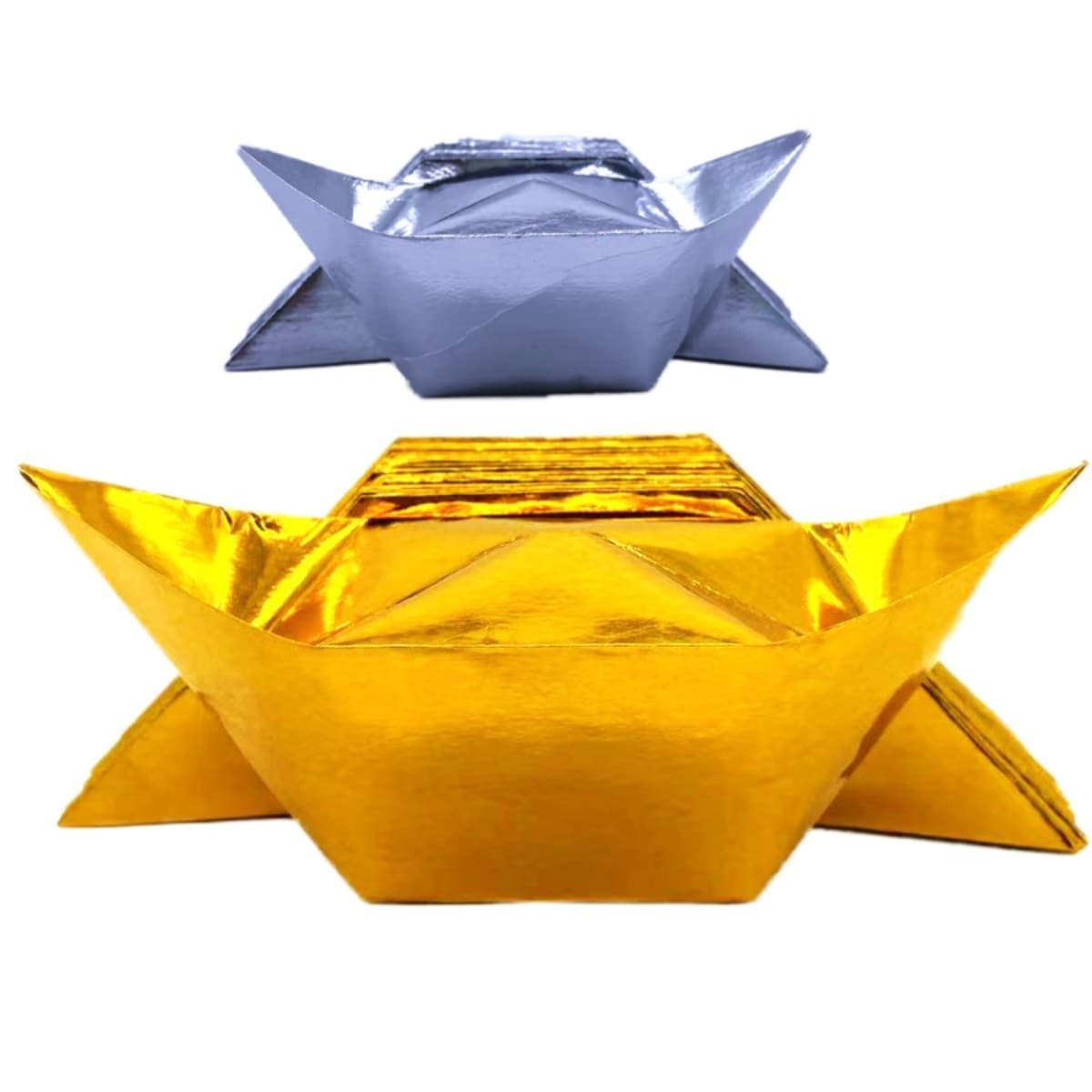 Ingot Semi-finished 4000pcs Gold/Silver Paper Multicolor Printed Characters Factory Direct Free Shipping Origami