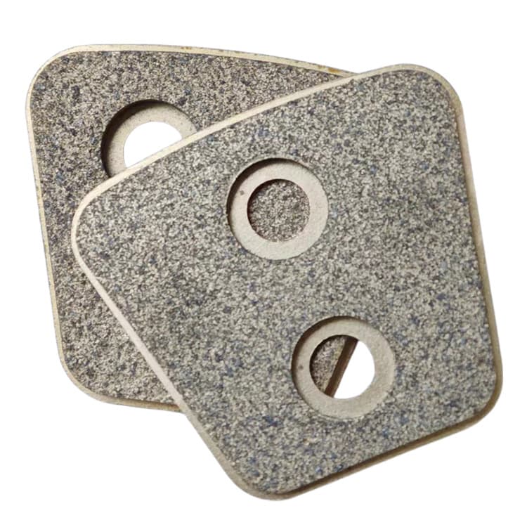 Customized copper-based friction plates, agricultural machinery clutches, brake pads, engineering machinery parts, brake pads, ceramic plates, copper-based plates