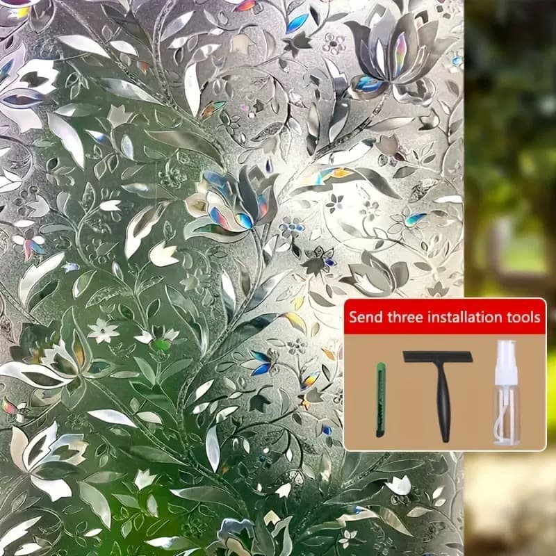 Cross-border Special Glass Film Application Tool Window Sticker Decorative Glass Film Heat Insulation Privacy Film