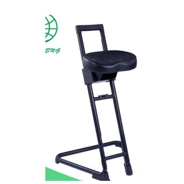 PU self-skinning standing chair, molded chair with backrest