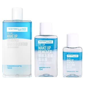 Maybelline Eye & Lip Makeup Remover Face Three-in-One Micellar Water Gentle Deep Clean New Date Wholesale