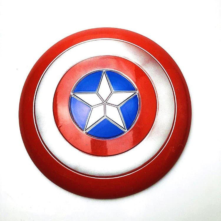 Children's Captain America Shield Movie Superhero Plastic Shield Toy Captain America Weapon Game Prop