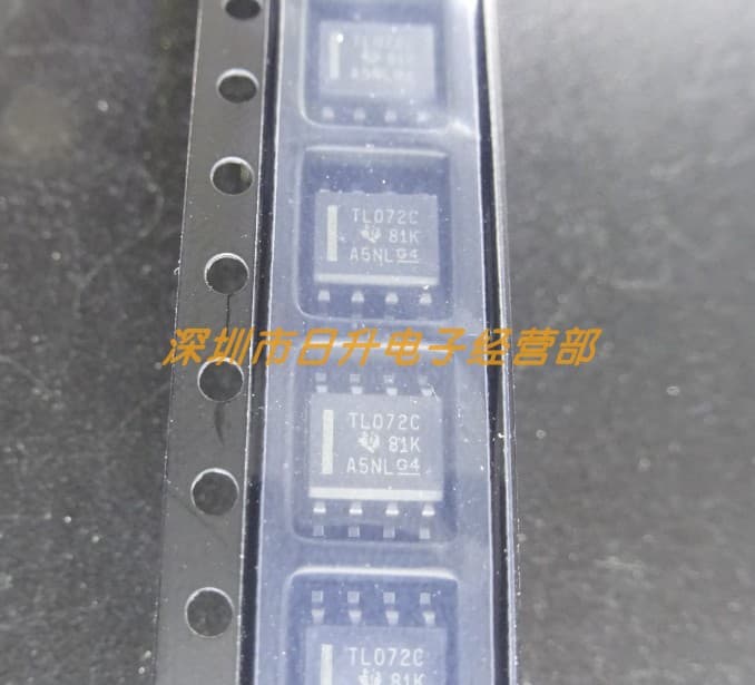 New Original TL072CDR TL072C TI SMD SOP8 Low Power Operational Amplifier