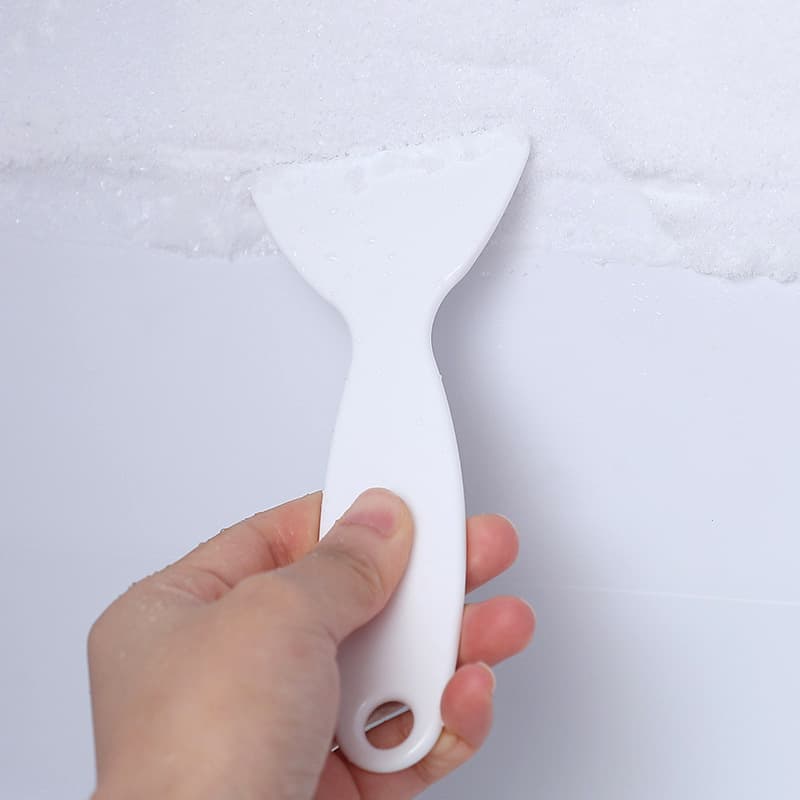 Wholesale plastic de-icing scraper, refrigerator ice remover, kitchen cleaning gadget, plastic ice scoop, freezer defrosting shovel