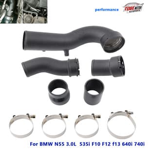 Turbocharger Cooling Intake Pipe Compatible with BMW N55 3.0L 535i F10/F12/F13 640i 740