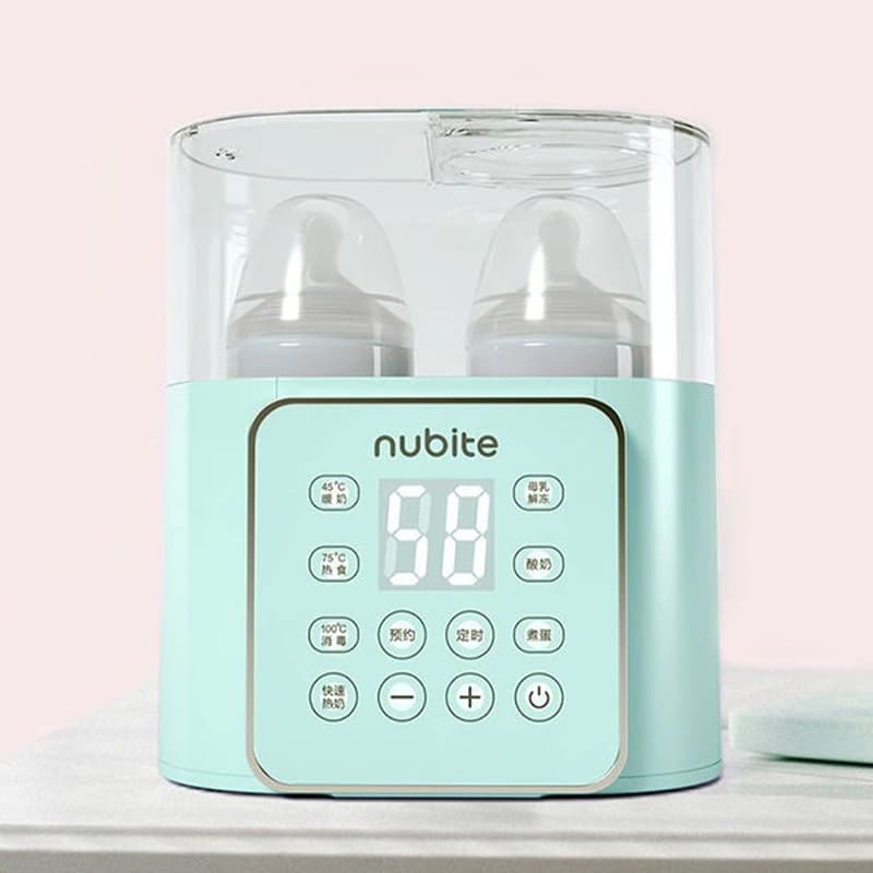 Baby Liquid Constant Temperature Milk Warmer Dual Bottle Warmer & Sterilizer 2-in-1 Heat Milk Warmer Insulation Machine Direct Supply