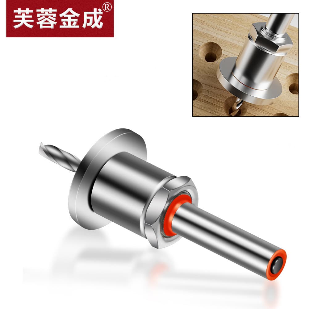 Alloy Head Drill Bit With Positioner Hole Drilling Screw Installation Woodworking Step Drill Bit For Precision Drilling