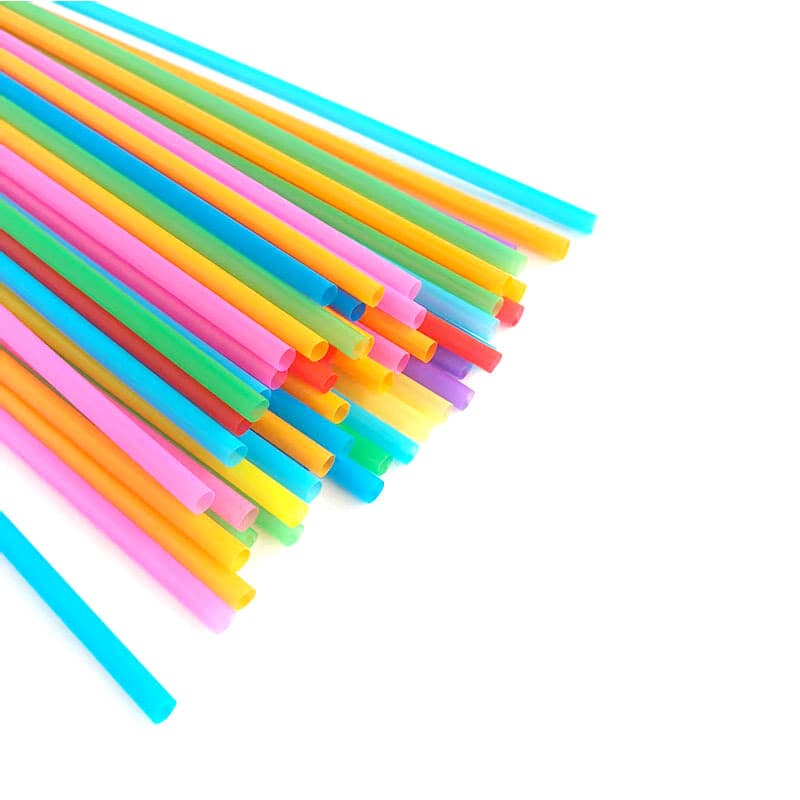 Creative Kids Art Straws, Kindergarten Bubble Tea Drink Colorful Straws, Children's DIY Craft Materials, Disposable