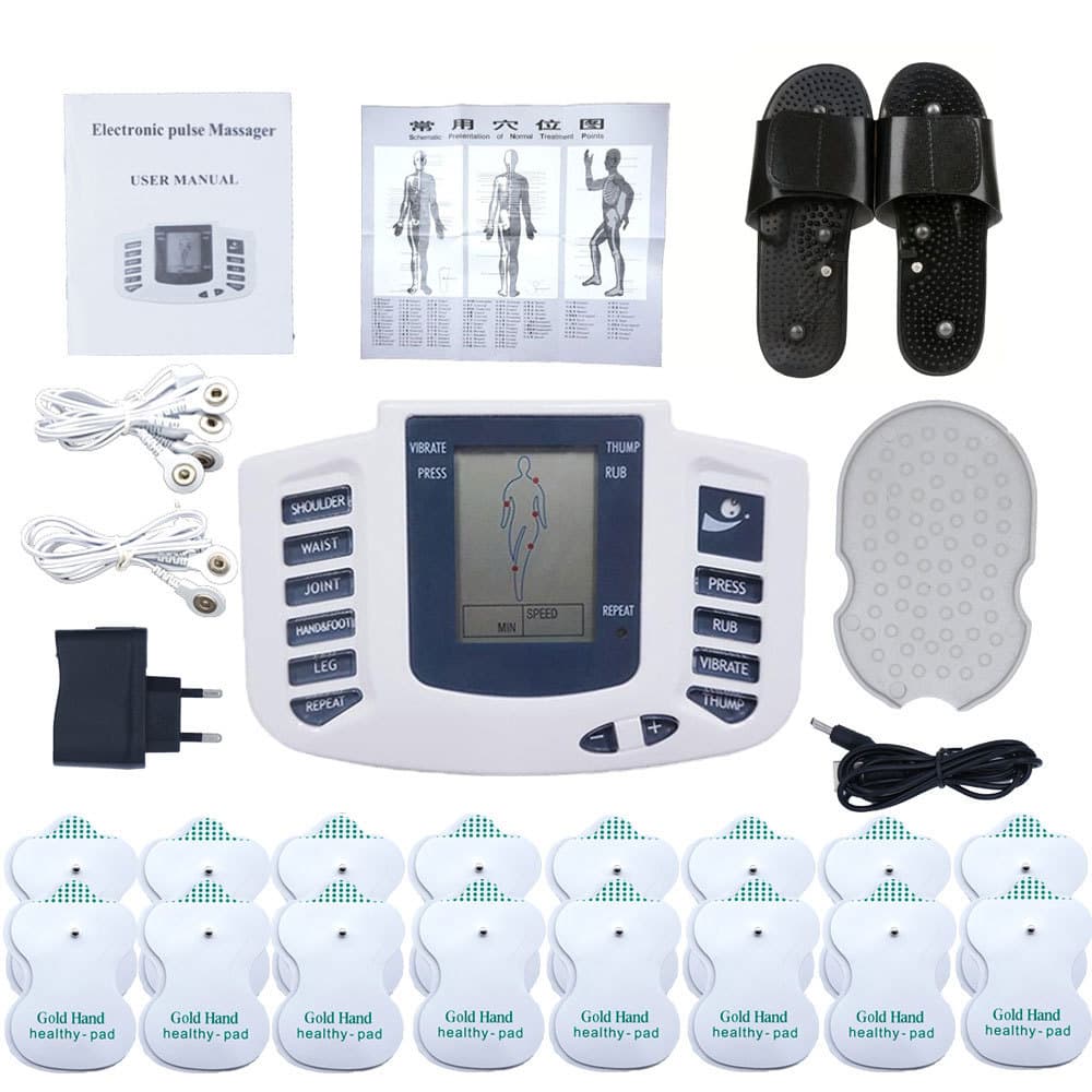Factory Wholesale JR309A Digital Meridian Massager Cross-Border Physiotherapy Device Pulse Meridian Device EMS Massager