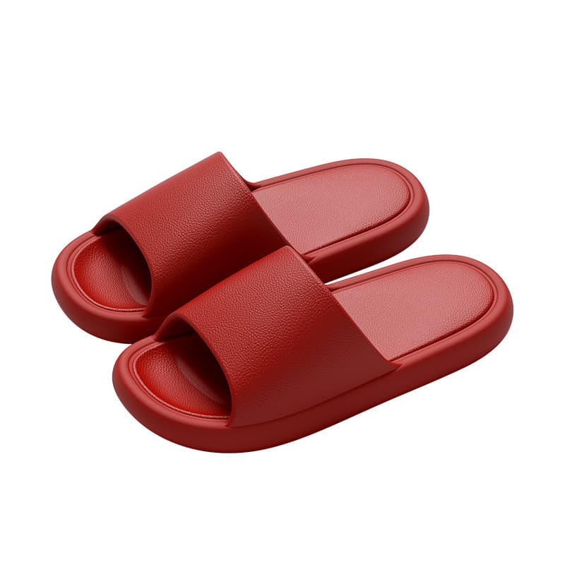 Simple Slippers Anti-Slip Wear-Resistant Summer Odor-Proof Indoor Home Unisex Bathroom Shower Hotel Sandals EVA